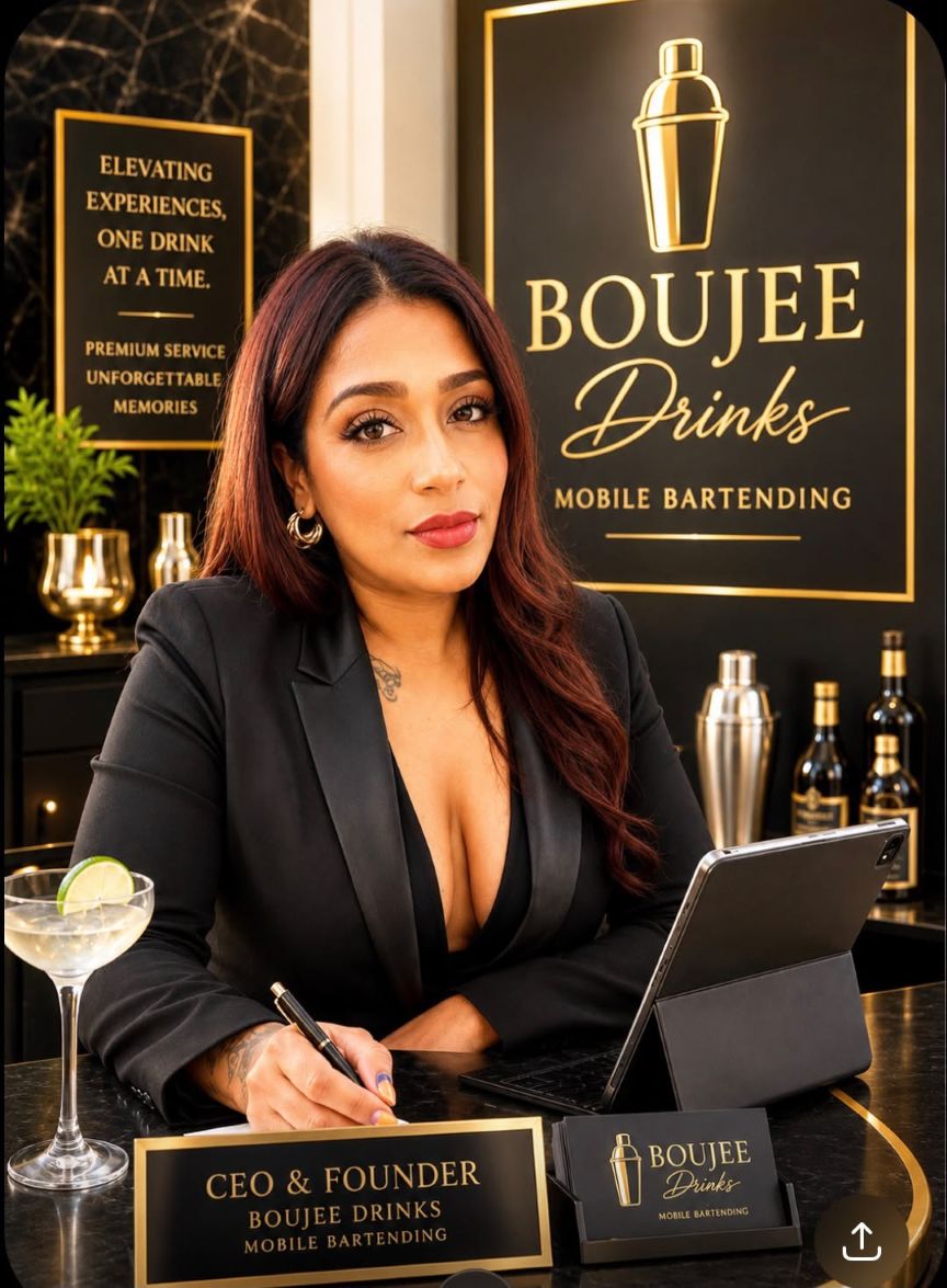 Crystal Morales, owner and founder of Boujee Drinks